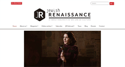 Desktop Screenshot of jewishrenaissance.org.uk